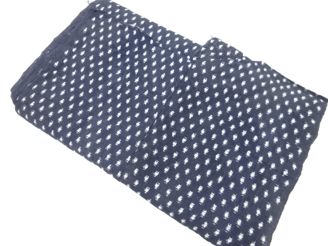JAPANESE KIMONO / ANTIQUE COTTON AUTHENTIC KURUME ARAI-HARI